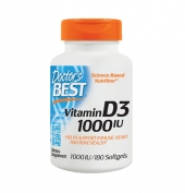 Vitamin D3 1000 IU 180 softgels