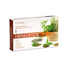 Hepadetox 20 ampolas