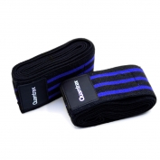 Knee Wraps Black/Blue 168cm