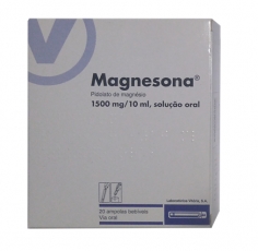 Magnesona 1500 mg/10 ml 20 ampolas