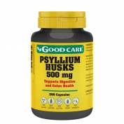 Psyllium Husks 500mg 200caps